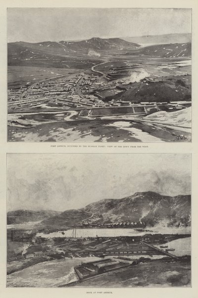 Bocetos de Port Arthur de Charles Auguste Loye